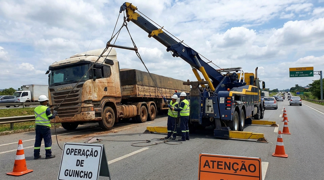 Reboque de Caminhão Baú em Londrina‑PR